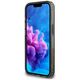 Θήκη Guess IML Flowers MagSafe για iPhone 16e μαύρο