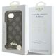 Θήκη Guess Peony Script Logo MagSafe για iPhone 16e μαύρο