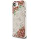 Θήκη Guess 4G Flowers Print MagSafe για iPhone 16e ροζ