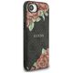 Θήκη Guess 4G Flowers Print MagSafe για iPhone 16e μαύρο