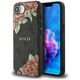 Θήκη Guess 4G Flowers Print MagSafe για iPhone 16e μαύρο