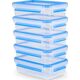 Tefal Tefal MasterSeal MealPrep laikymo dėžutės rinkinys, 5 x 0,8 L