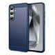 Θήκη σιλικόνης Carbon Case για Samsung Galaxy S24 FE - μπλε