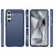 Θήκη σιλικόνης Carbon Case για Samsung Galaxy S24 FE - μπλε