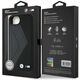 Θήκη BMW Oversized Stripes MagSafe για iPhone 16e μαύρο