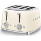 Toster Smeg kremowy Smeg TSF03CREU