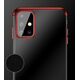 Hurtel Clear Color case żelowy pokrowiec etui z metaliczną ramką Samsung Galaxy A41 niebieski