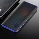 Hurtel Clear Color case żelowy pokrowiec etui z metaliczną ramką Samsung Galaxy A41 niebieski