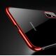 Hurtel Clear Color case żelowy pokrowiec etui z metaliczną ramką Samsung Galaxy A41 niebieski