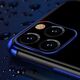 Hurtel Clear Color case żelowy pokrowiec etui z metaliczną ramką iPhone 13 Pro czarny
