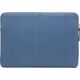 Torba dbramante Paris - Pebbled full-grain leather sleeve for Laptop 15''/MacBook Pro 16" 2019 - Ultra-marine Blue