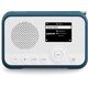 Radio Sangean Sangean WFR-39 Internet Taschenradio Internet, DAB, UKW Internetradio, UKW, WLAN Spotify, Weckfunktion, wiederaufladbar Weiß, Blau (A500466)