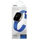 UNIQ pasek Stride Apple Watch Series1/2/3/4/5/6/7/8/9/SE/SE2/Ultra/Ultra 2 42/44/45/49mm FKM Rubber Strap niebieski/cobalt blue