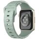 UNIQ pasek Stride Apple Watch Series1/2/3/4/5/6/7/8/9/SE/SE2 38/40/41mm FKM Rubber Strap miętowy/iceplant green