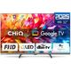 Τηλεόραση CHiQ L32QM9G 32", FHD, QLED, μεταλλική χωρίς πλαίσιο, έξυπνη, Google TV, Dolby Audio, HDR, Chromecast