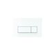 Κουμπί έκπλυσης M570-GAM-01/ JELLOW / RECTANGLE WH / ΚΟΥΜΠΙ WC ΟΡΘΟΓΩΝΙΟ ΛΕΥΚΟ ΓΥΑΛΙΣΤΕΡΟ /