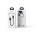 Καλώδιο yesido CA131L 12W USB-iP 0.3m 2.4A ΜΑΥΡΟ