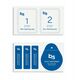 Tempered glass BlueStar 5D - για Samsung Galaxy S25+/S25 Edge (full glue/case friendly) - μαύρο
