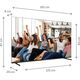ΤΗΛΕΟΡΑΣΗ THOMSON 65UG4S14 UHD 4K SMART Google TV, πλαϊνά πόδια