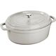STAUB Garnek żeliwny owalny 5.5 l biały