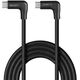 Καλώδιο LINDY 1.5m USB 3.2 Τύπου C 2 x 90 μοίρες