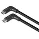 Καλώδιο LINDY 1.5m USB 3.2 Τύπου C 2 x 90 μοίρες