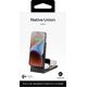 Native Union Rise 3-in-1 Qi2 Wireless Charger - ασύρματος φορτιστής Qi2 15W για τρεις συσκευές συμβατός με MagSafe (μαύρο)