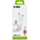 Καλώδιο SBS TECABLETISSUETCCG USB-C - USB-C 1,5m 60W με πλέξη - γκρι
