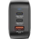 Verbatim, Φορτιστής GaN USB 3.0, USB C, γκρι, 70W, εναλλάξιμες άκρες C,G,A