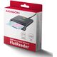 AXAGON CRE-SM3TC, USB-C FlatReader αναγνώστης καρτών ταυτότητας, καλώδιο 1.2 m