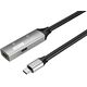 PREMIUMCORD USB-C επαναλήπτης και καλώδιο προέκτασης Male-Female, 5Gbps Αλουμίνιο 5m
