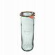 Κυλινδρικό βάζο 600 ml με (6 τεμ), καπάκι, κλιπ, σφράγιση x2