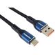 PREMIUMCORD Καλώδιο USB-C σε USB 2.0, Φόρτιση, 5A, 0.5m