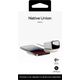 Native Union Voyage 2-in-1 Qi2 Wireless Charger - ασύρματος φορτιστής ταξιδιού Qi2 15W για δύο συσκευές συμβατός με MagSafe (sandstone)