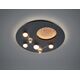 Φωτιστικό οροφής LED TRIO Zodiac, 43W, 2300+3000+4000K, 4300lm, μαύρο, o50 x 10 cm