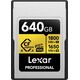 Lexar CFexpress 4.0 Pro Gold, VPG400, R1800/W1650 (Type A) 640GB