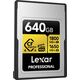 Lexar CFexpress 4.0 Pro Gold, VPG400, R1800/W1650 (Type A) 640GB