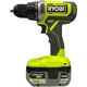 Επαναφορτιζόμενο δραπανοκατσάβιδο RYOBI ONE+ RDD18-2C42S, 18 V, 2.0+4.0 Ah Li-ion, 52 Nm