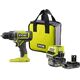 Επαναφορτιζόμενο δραπανοκατσάβιδο RYOBI ONE+ RDD18-2C42S, 18 V, 2.0+4.0 Ah Li-ion, 52 Nm