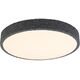 Φωτιστικό οροφής LED LEDVANCE ORBIS YUMMY, 36W 3000K 4700lm Click DIM, μαύρο χρώμα, 49x7cm