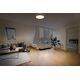 Φωτιστικό οροφής LED LEDVANCE ORBIS YUMMY, 36W 3000K 4700lm Click DIM, μαύρο χρώμα, 49x7cm