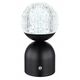 Λάμπα LED επιτραπέζια GLOBO JULSY, 2.5W, 2700/4000/6500K, 243lm, επαναφορτιζόμενη, USB, μαύρη.