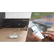 Ecovacs Robotic Vacuum Cleaner | DEEBOT T50 PRO OMNI | Wet&Dry | Li-ion | 6400 mAh | Dust capacity 0.26 L | 15000 Pa | White