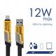 Καλώδιο USB A + USB τύπου C / USB τύπου C + Lightning 1μ AK-USB-57 65W