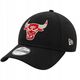 Καπέλο New Era 9FORTY Chicago Bulls Metallic NBA 60580841 Μαύρο OSFM