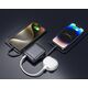 Swissten Power Bank 10000 mAh με ενσωματωμένα καλώδια USB-C και Lightning
