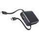 Swissten Power Bank 10000 mAh με ενσωματωμένα καλώδια USB-C και Lightning