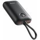 Swissten Voltbox 35W Power Bank 10000 mAh με ενσωματωμένα καλώδια USB-C και Lightning