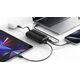 Swissten Voltbox 35W Power Bank 10000 mAh με ενσωματωμένα καλώδια USB-C και Lightning