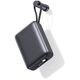 Swissten Power Bank 20000 mAh με ενσωματωμένα καλώδια USB-C και Lightning